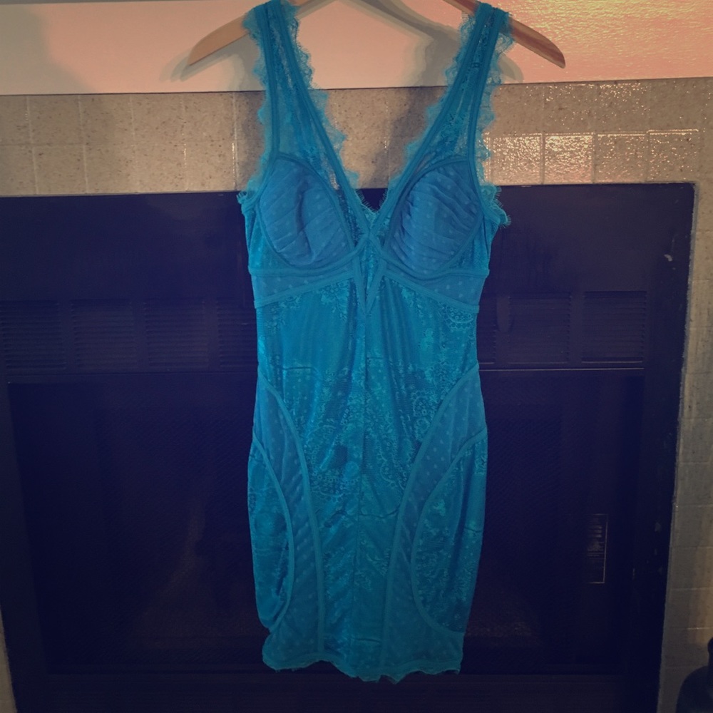 Bebe Lace Bodycon Mini Dress NWOT