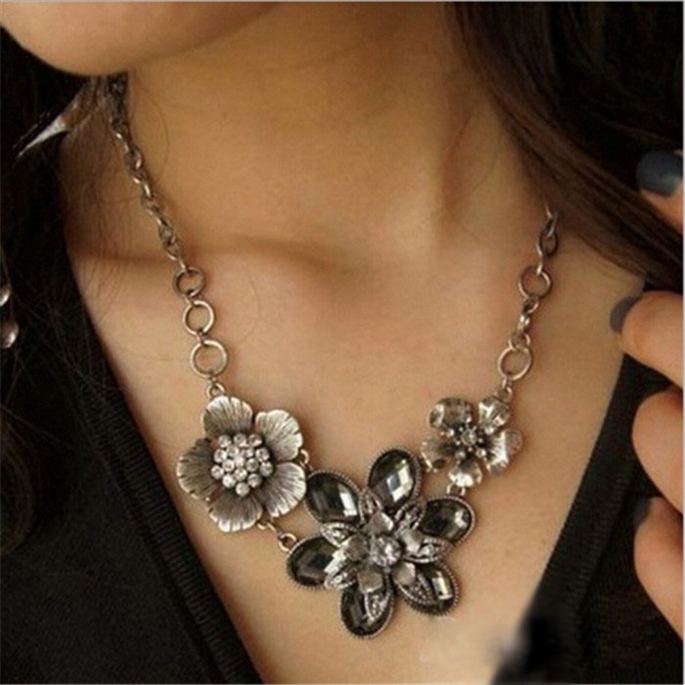 Floral Statement Necklace