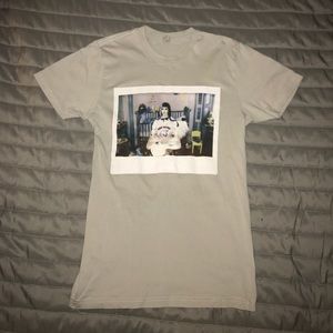 Melanie Martinez grey shirt with picture of her