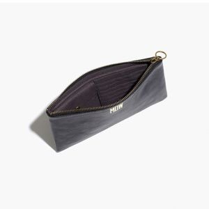Madewell Black Leather Clutch NWT