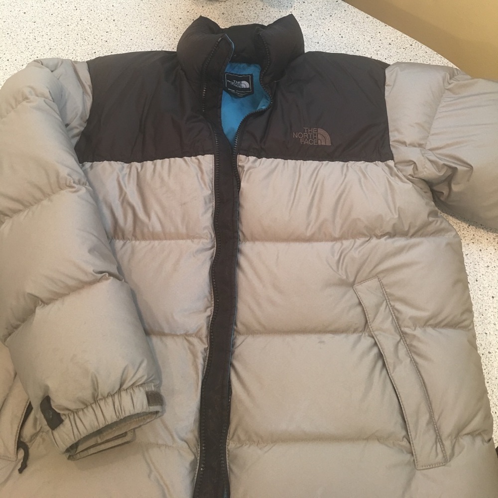 North face puffer ski jacket