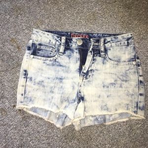 High waist shorts