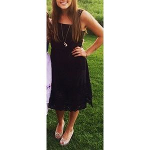 J. Crew black summer dress