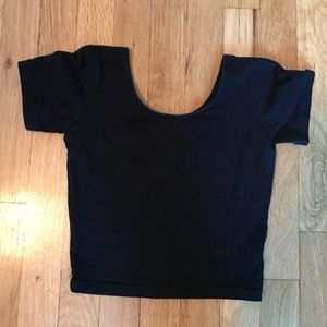 American apparel crop top
