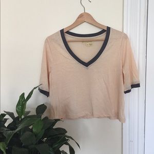 Urban Outfitters Mouchette Cropped T-Shirt. NWOT.