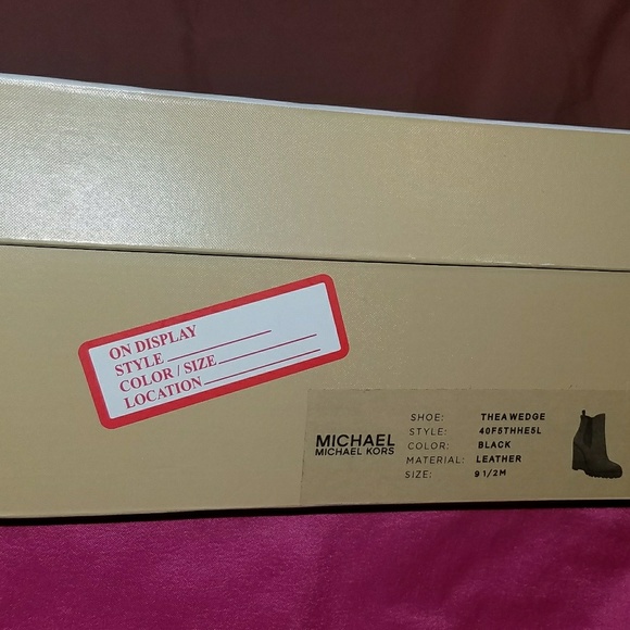 Michael Kors Leather Ankle Boots - Picture 6 of 6