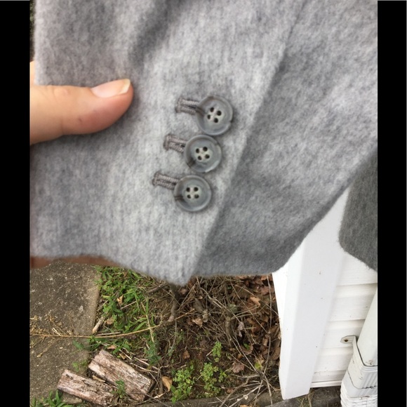 NWT Talbots Luxurious Gray Italian Cashmere Blazer - Picture 8 of 8