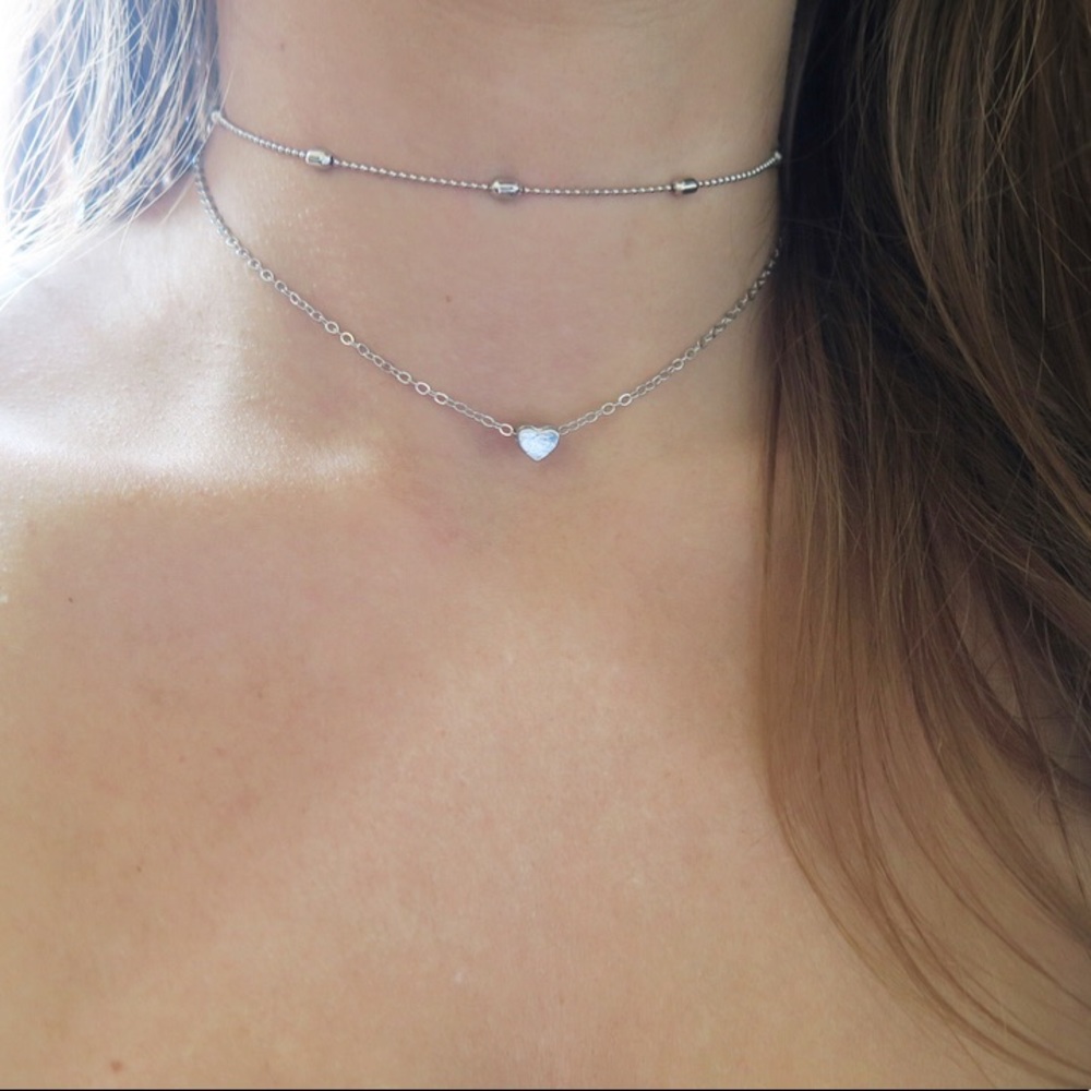 Set of 2 Layering Chokers - Picture 2 of 2