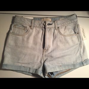 BRAND NEW pacsun high wasted shorts