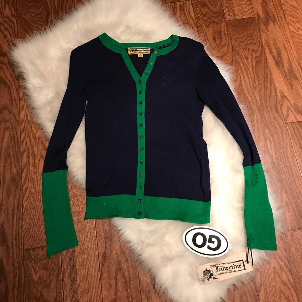 NWT Libertine For Target cardigan button down top