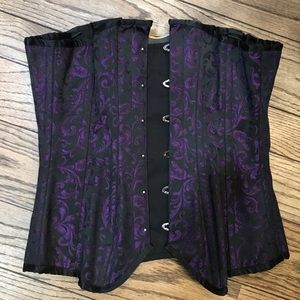 Brocade corset