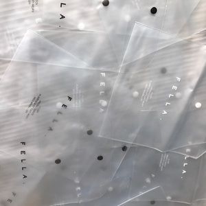 🔥FELLA SWIMWEAR CLEAR WET BIKINI BAGS🔥NWT🔥