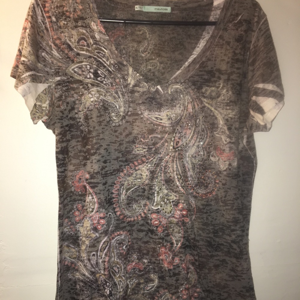 Maurice's XL Studded Shirt