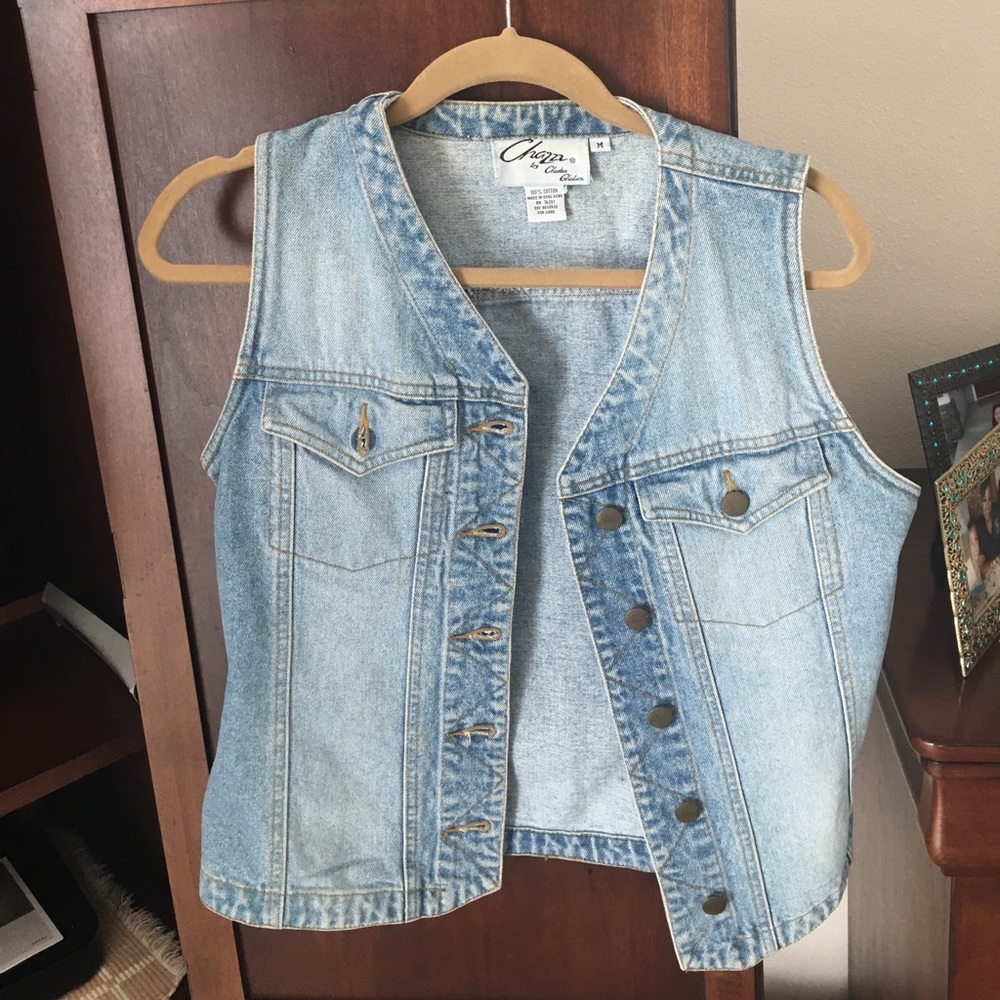 Denim vest