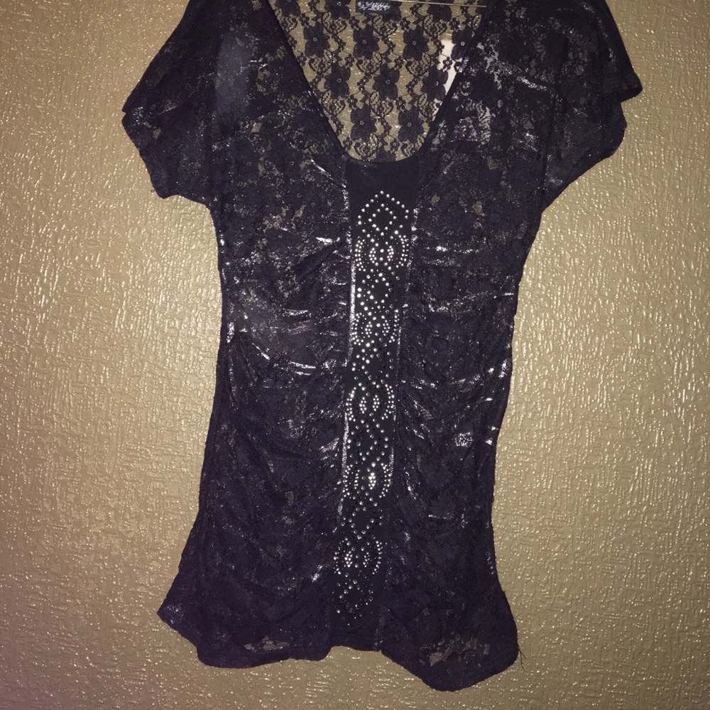 Dressy black shirt