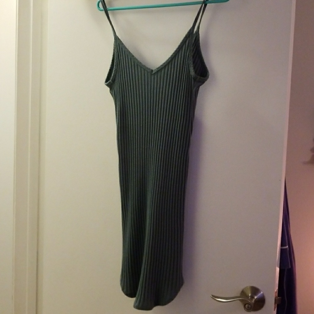Out from Under Urban Outfitters Ribbed Slip dress