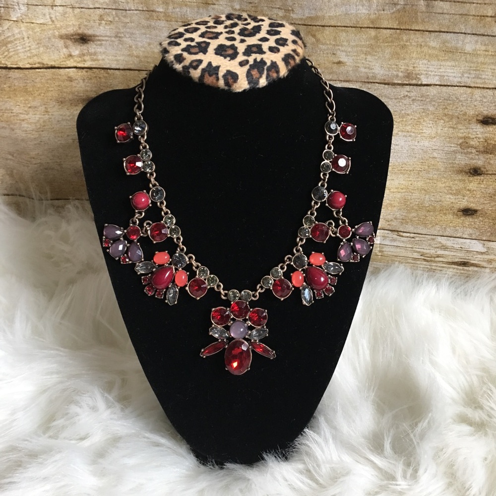 Jeweled Statement Necklace