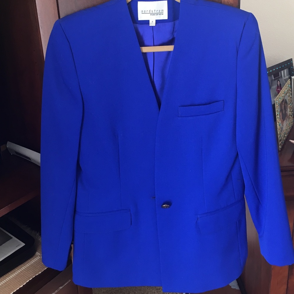 Blue blazer