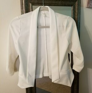 White blazer