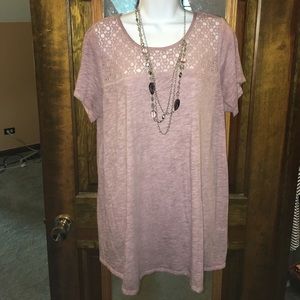 Light purple Maternity tee