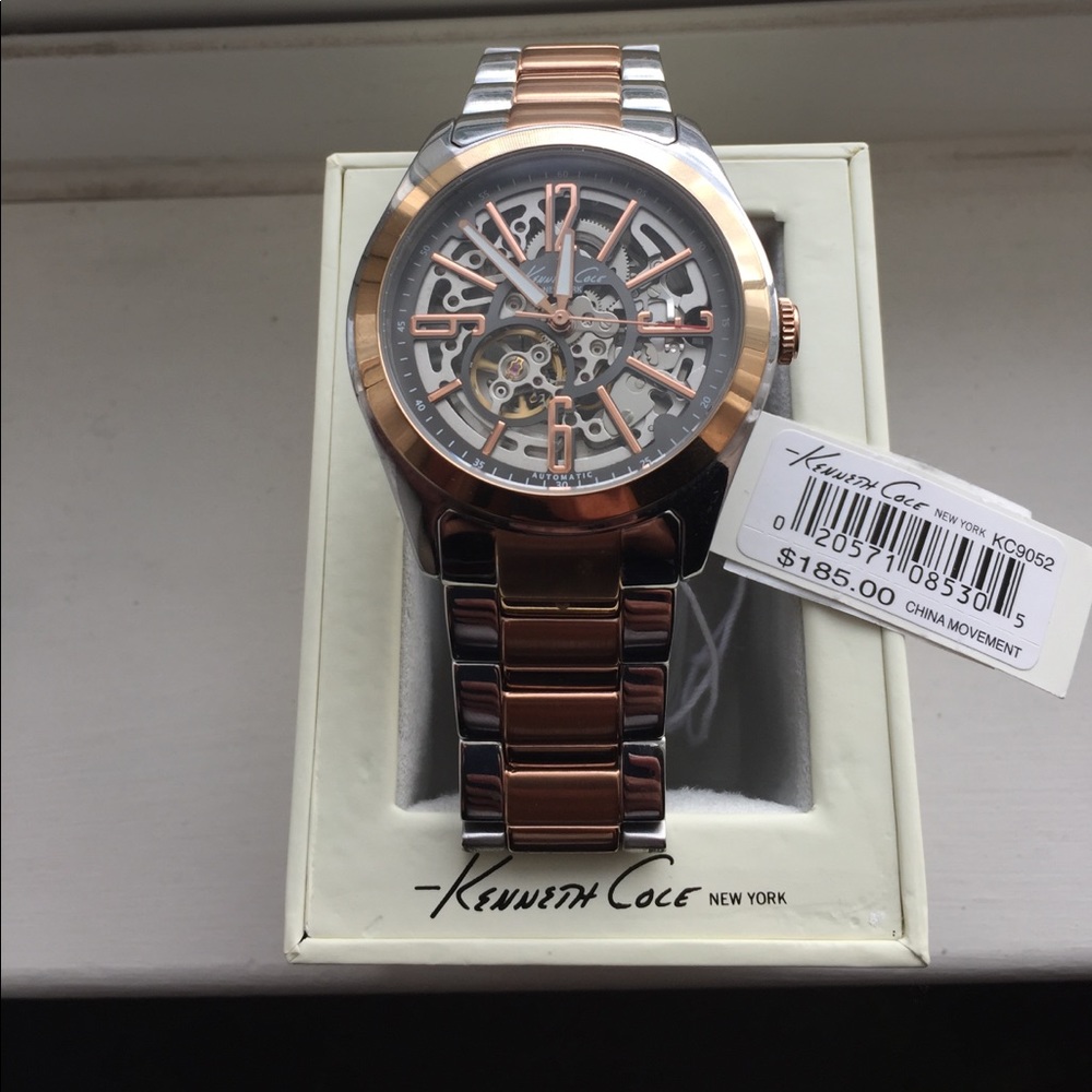 Kenneth Cole two tone stainless steel watch