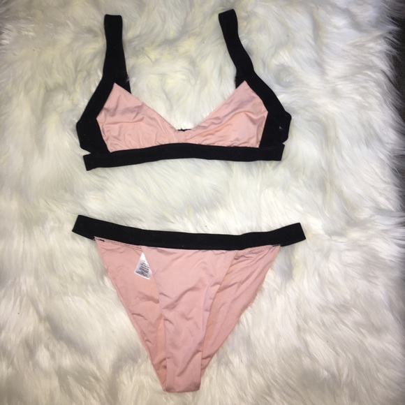 Blue Life Other - Blue Life Pink & Black Bikini