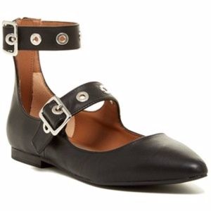 STEVE MADDEN IRIDESA POINTED TOE FLATS