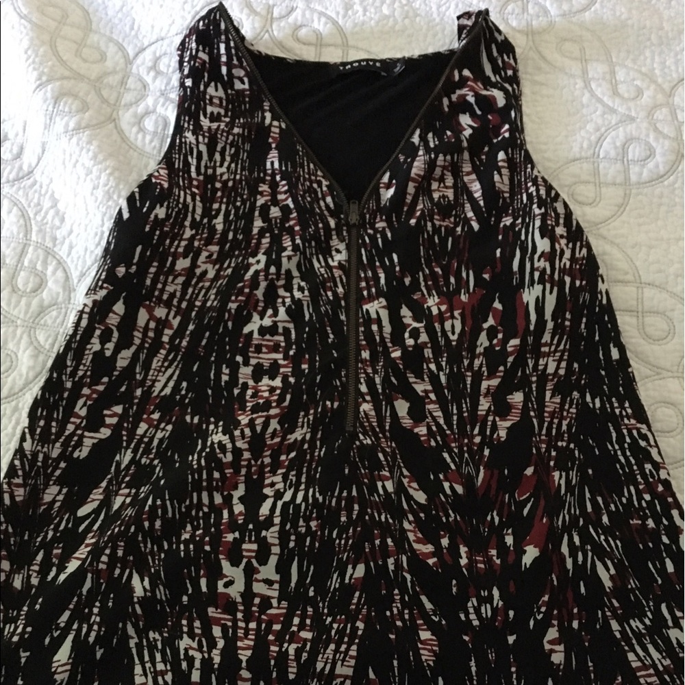 Trouve zippered shirt