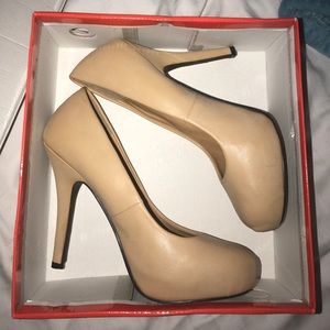 Nude heels