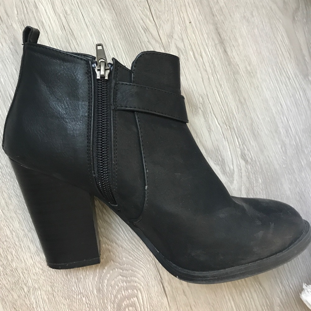 Black boots