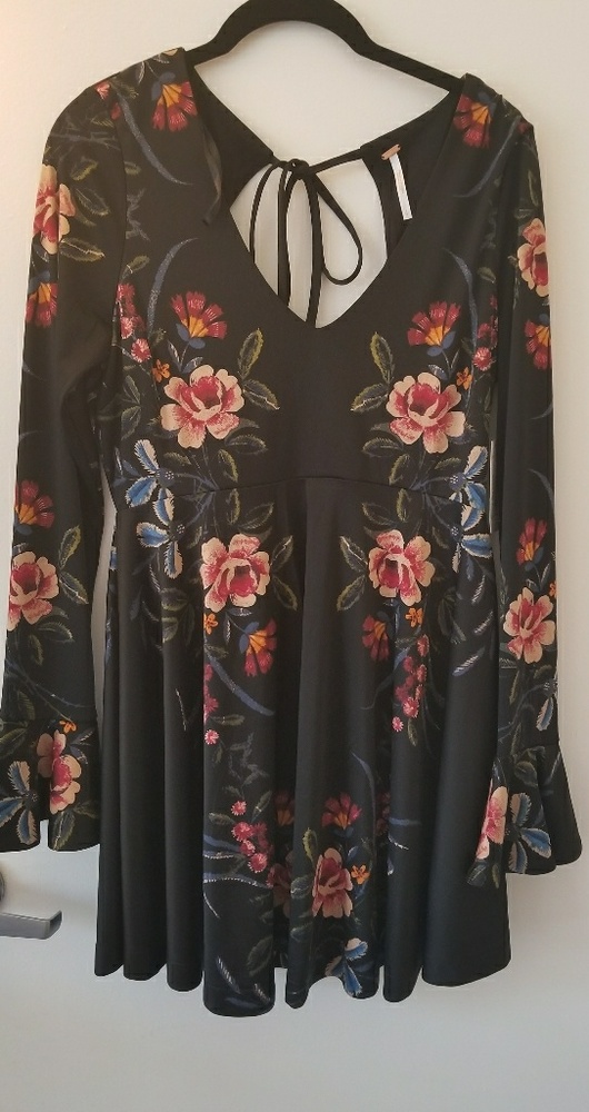 Free People Bell Sleeve Dress