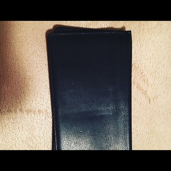 Black Kate Spade wallet with checkbook cover - Picture 2 of 4