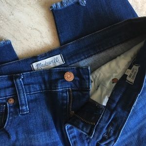 💙 MADEWELL RAW/CUT HEM JEANS 💙