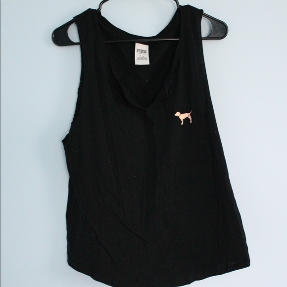 PINK Metallic Muscle Tank - Picture 1 of 2