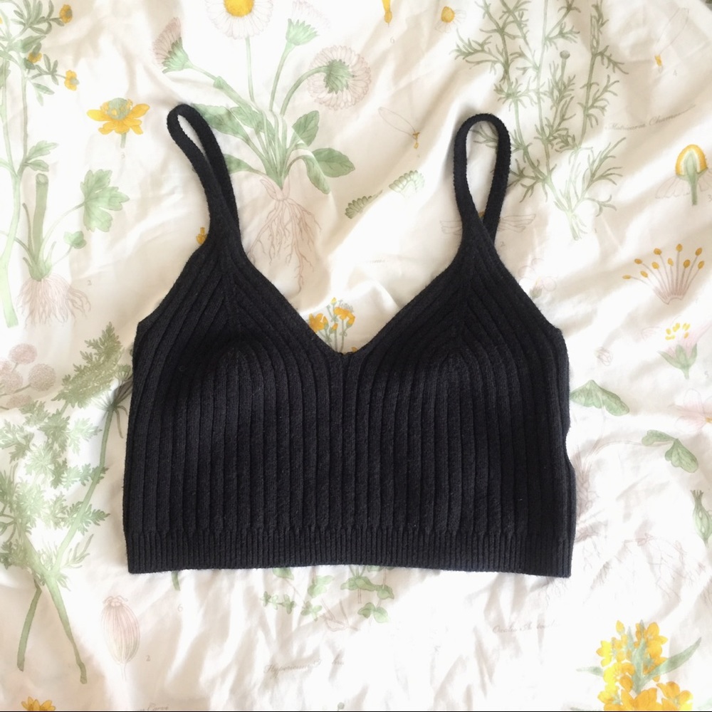 ✨sold✨FP // Knit Crop Top