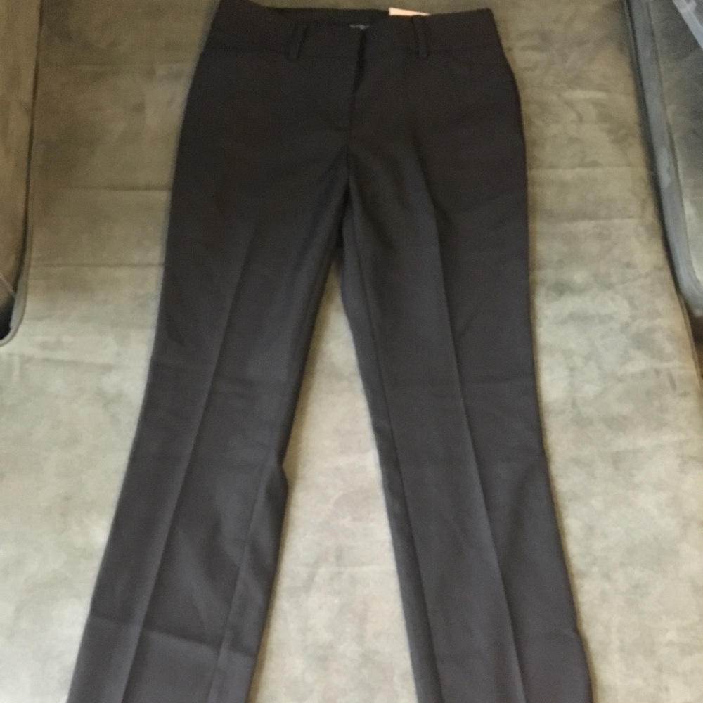Ann Taylor brown curvy dress pants