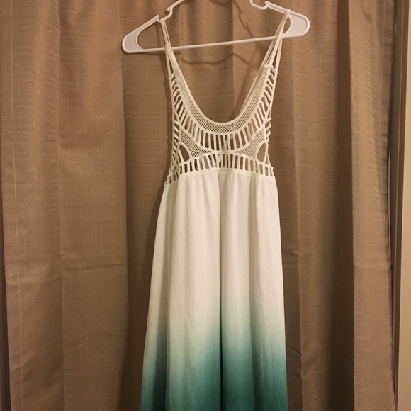 Teal dress - Picture 2 of 4