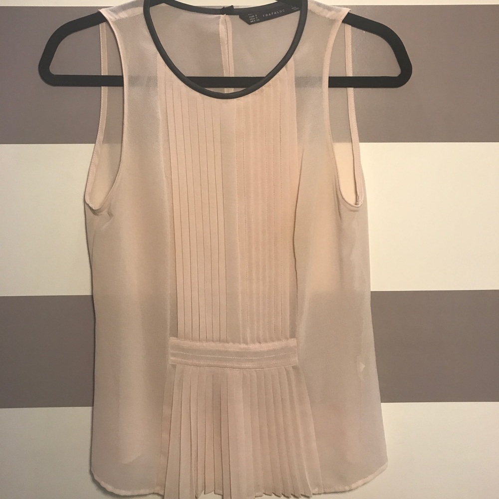 Trafaluc Zara Sheer Top