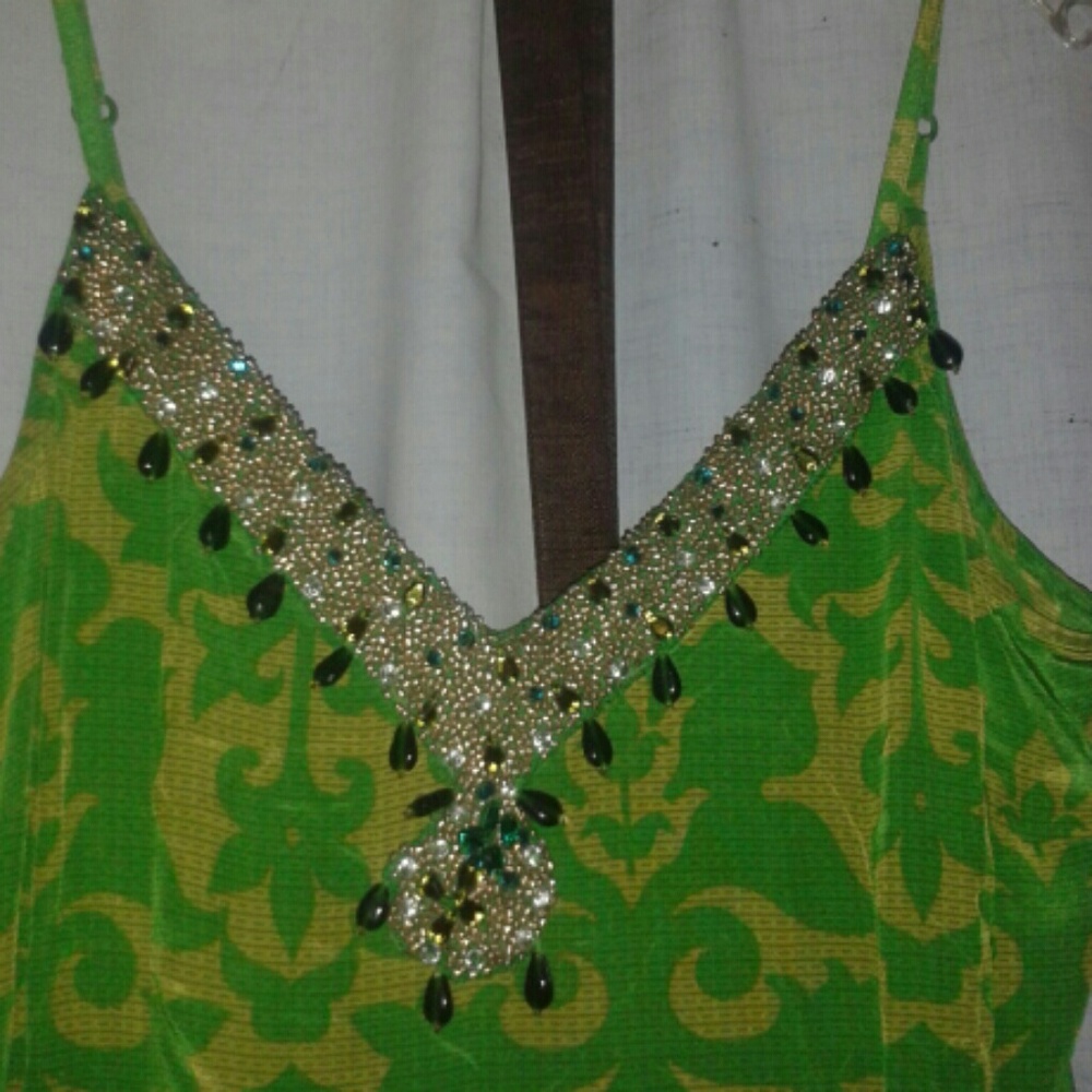 INDIA SILK DRESS - Picture 2 of 5