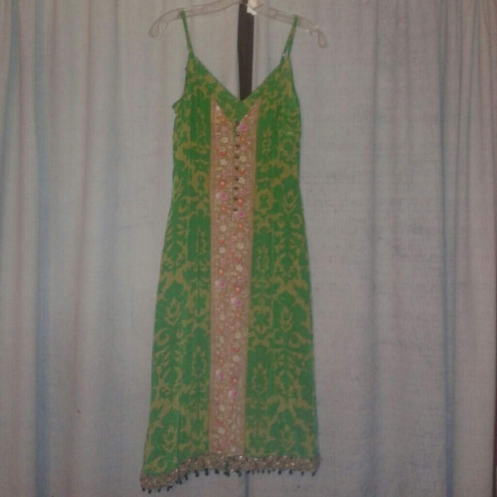 INDIA SILK DRESS - Picture 4 of 5