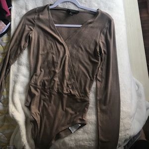 Long sleeve body suit