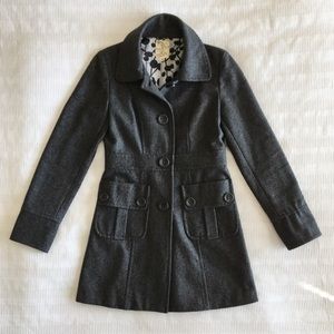 ✨Nordstrom Women's Grey Wool Coat✨