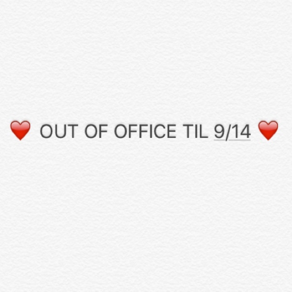 OOO TIL 9/14!