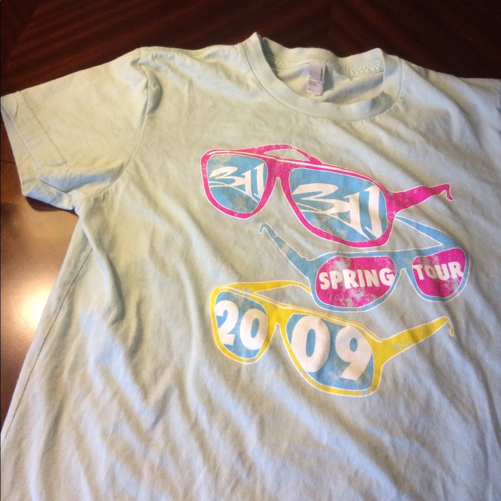 311 2009 spring tour concert tee