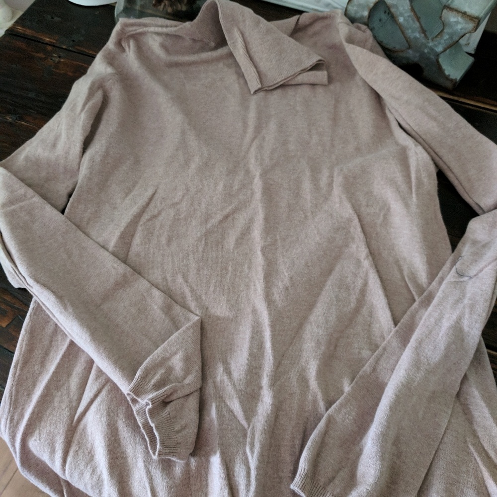 Light brown turtleneck sweater by GAP