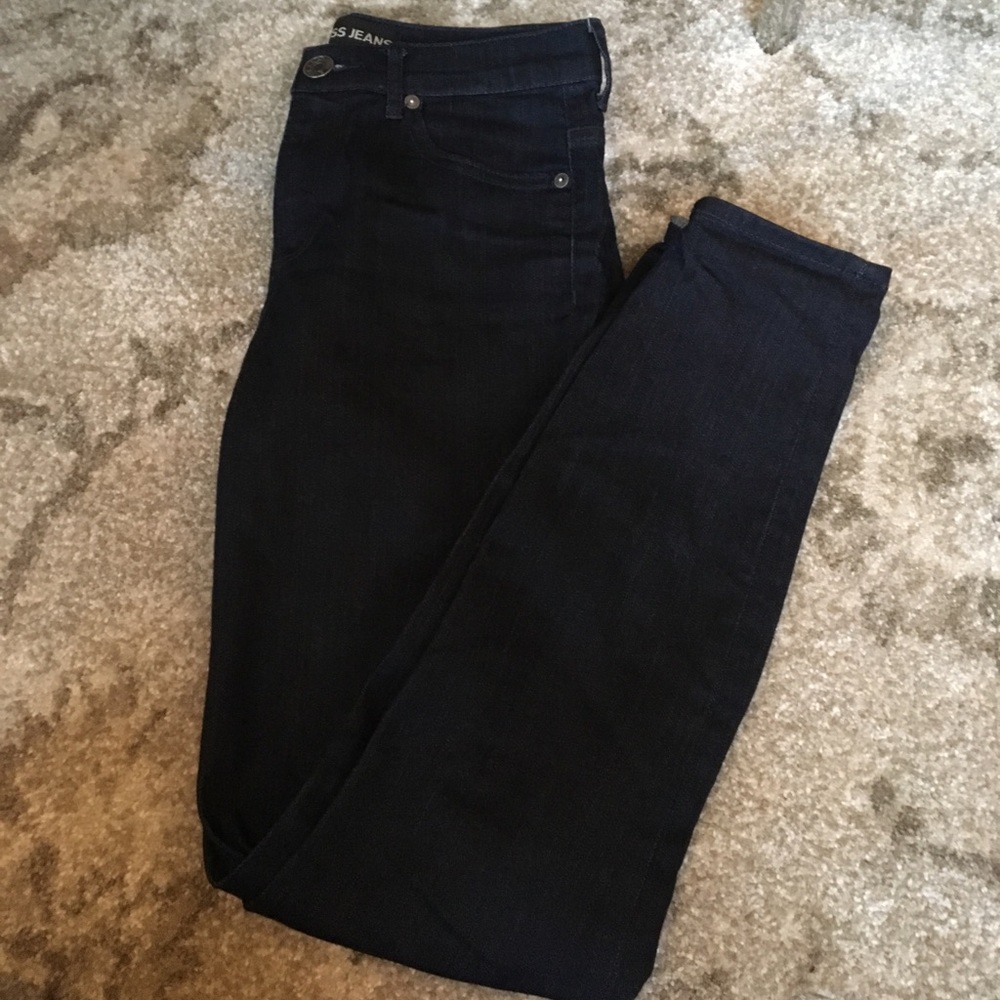 High rise Express skinny jeans