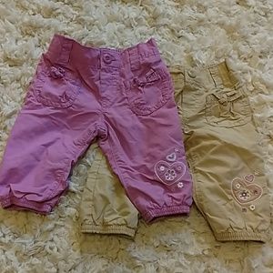 **2 or more, $3 EACH** 2pr Oshkosh lined pants