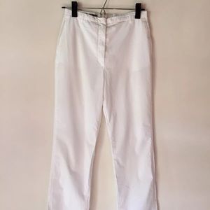 "Jil Sander" Women's White Casual Pants - Sz 2