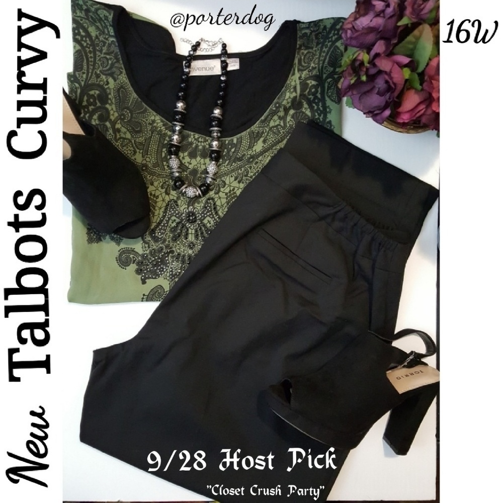 🆕️Talbots Curvy Trousers/Slacks/Pants {16W}