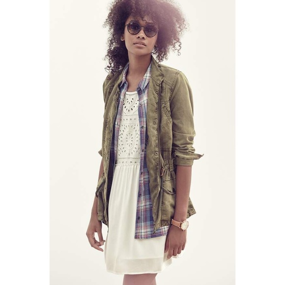 Hinge Drapey Military Jacket - Picture 2 of 3